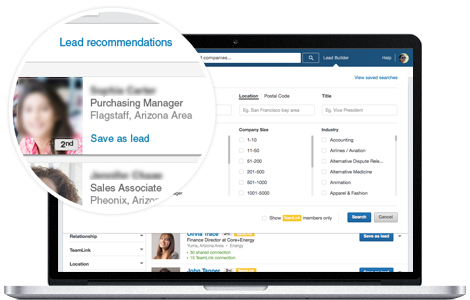 Sales Navigator Recommandations